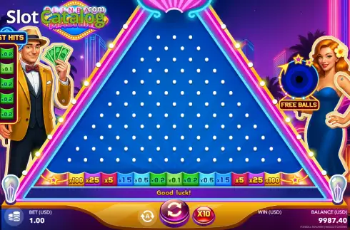 Скрин2. Plinball Machine слот
