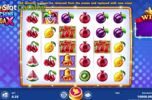 Скрин2. Fruit Machine Mega X слот