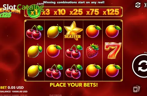 Скрин2. The Epic Win x125 слот