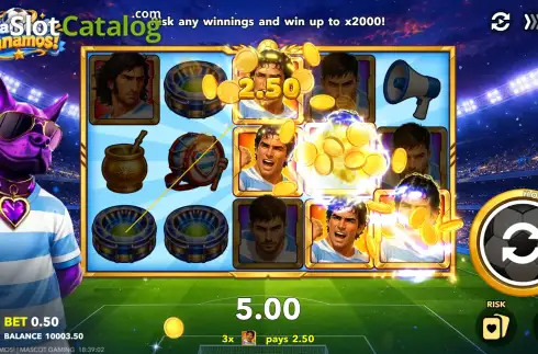 Скрин3. Vamos, Ganamos! слот