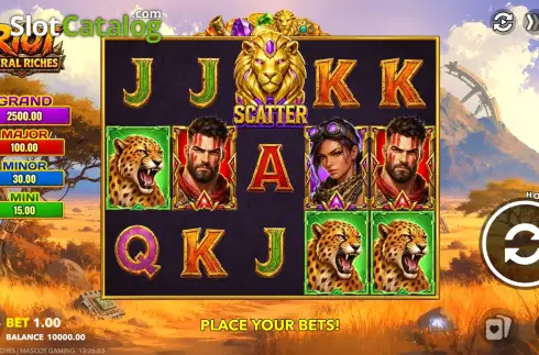 Скрин2. Riot: Feral Riches слот