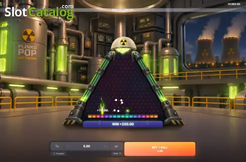 Скрин3. Plinko Pop: Meltdown слот