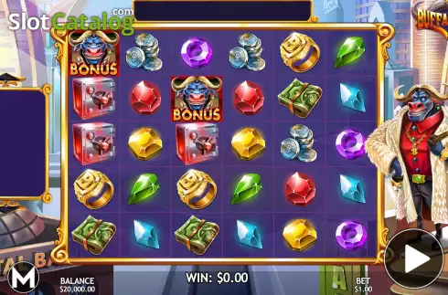 Скрин2. Buffaloads слот