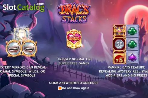 Скрин2. Drac's Stacks слот