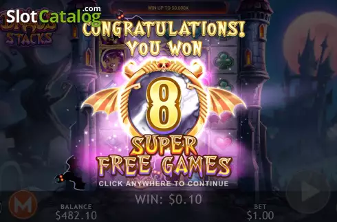 Скрин8. Drac's Stacks слот