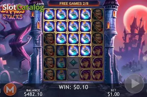 Скрин9. Drac's Stacks слот