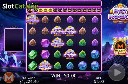 Скрин8. Hot Rocks слот