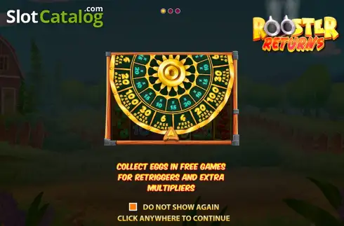 Скрин2. Rooster Returns слот
