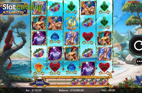 Скрин2. Creatures of Atlantis слот