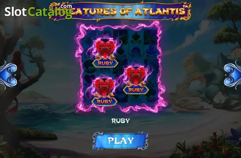 Скрин9. Creatures of Atlantis слот