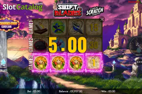Скрин6. Swift Blades слот