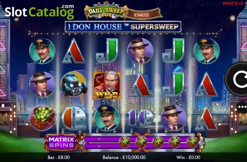 Скрин2. 1 Don House Supersweep слот