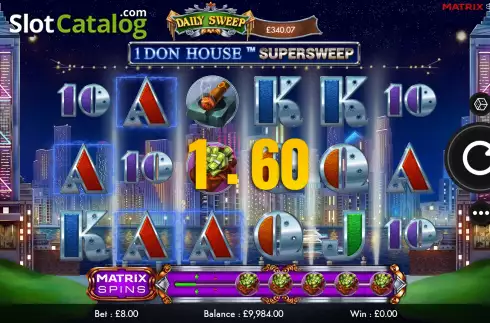 Скрин3. 1 Don House Supersweep слот