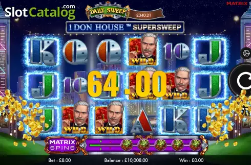 Скрин6. 1 Don House Supersweep слот