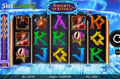 Скрин2. Knights of Alturia слот