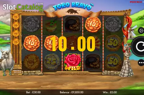 Скрин3. Toro Bravo слот