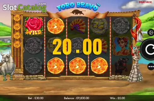 Скрин4. Toro Bravo слот