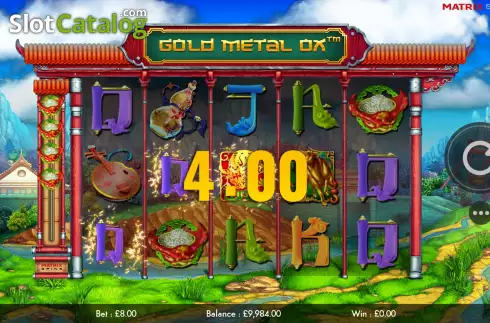 Скрин3. Gold Metal Ox слот
