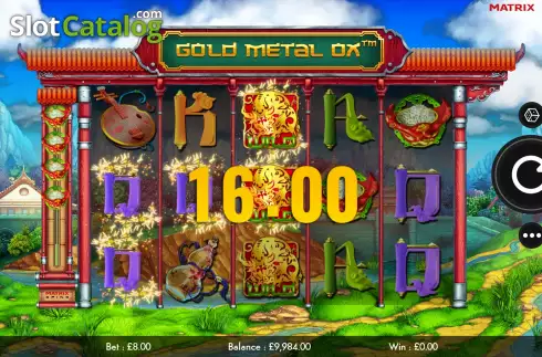 Скрин4. Gold Metal Ox слот