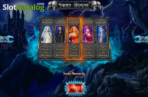 Скрин8. Swan House слот