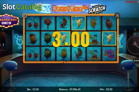 Скрин8. Fruit Bar (Matrix Studios) слот
