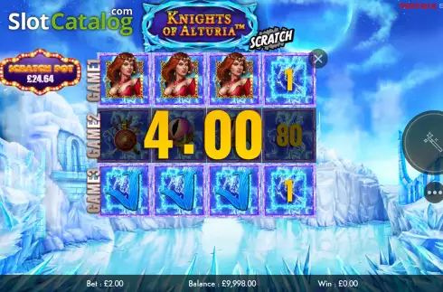 Скрин3. Knights of Alturia Scratch слот