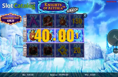Скрин5. Knights of Alturia Scratch слот