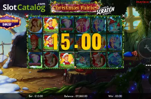 Скрин6. Christmas Fairies Scratch слот