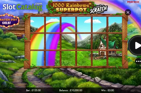Скрин2. 1000 Rainbows Superpot Scratch слот