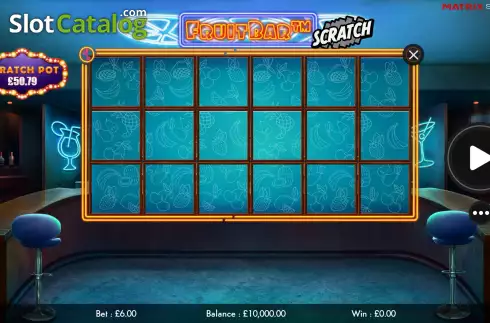 Скрин2. Fruit Bar Scratch слот