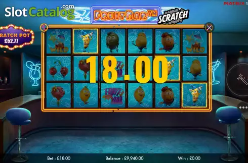 Скрин6. Fruit Bar Scratch слот