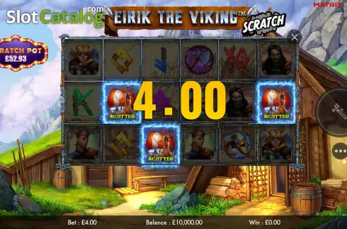 Скрин4. Eirik the Viking Scratch слот