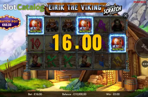 Скрин5. Eirik the Viking Scratch слот