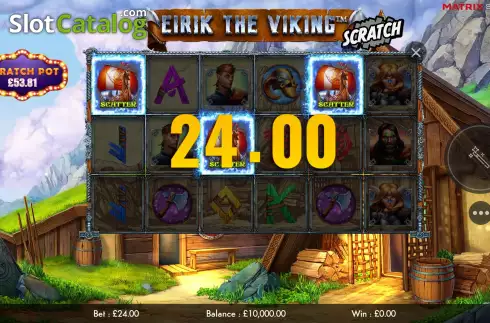 Скрин6. Eirik the Viking Scratch слот