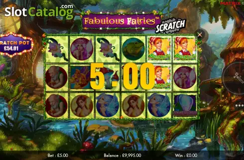 Скрин3. Fabulous Fairies Scratch слот