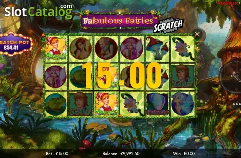 Скрин5. Fabulous Fairies Scratch слот
