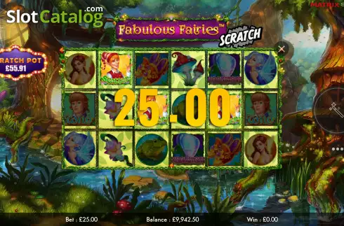 Скрин6. Fabulous Fairies Scratch слот