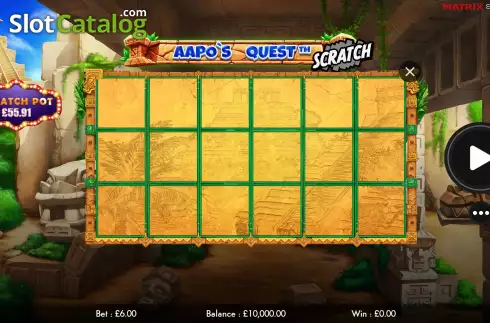 Скрин2. Aapo's Quest Scratch слот