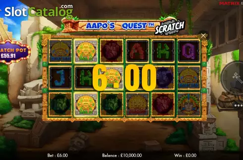 Скрин3. Aapo's Quest Scratch слот