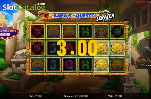 Скрин4. Aapo's Quest Scratch слот