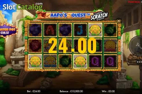 Скрин5. Aapo's Quest Scratch слот