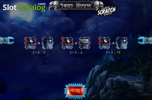 Скрин7. Swan House Scratch слот