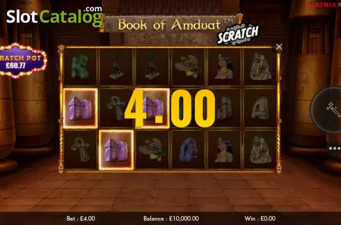 Скрин5. Book of Amduat Scratch слот