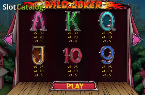 Скрин9. Wild Joker слот