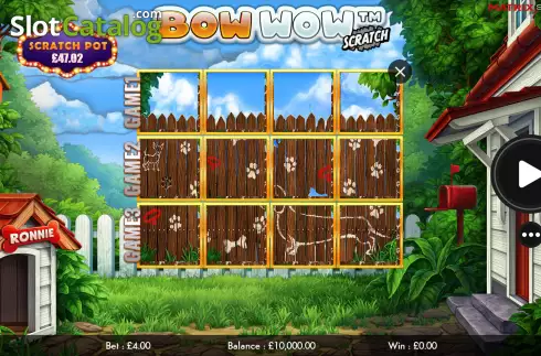 Скрин2. Bow Wow Scratch слот