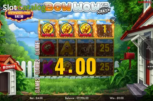 Скрин3. Bow Wow Scratch слот