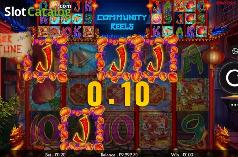 Скрин5. Tiger Fortune слот