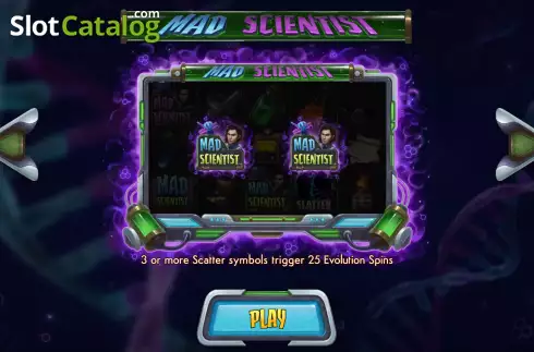 Скрин7. Mad Scientist (Matrix Studios) слот