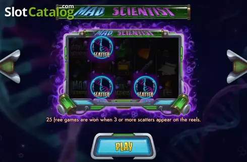 Скрин6. Mad Scientist (Matrix Studios) слот