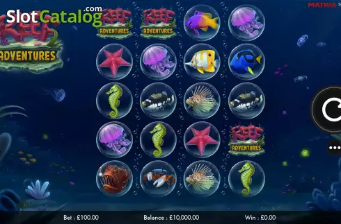 Скрин2. Reef Adventures слот